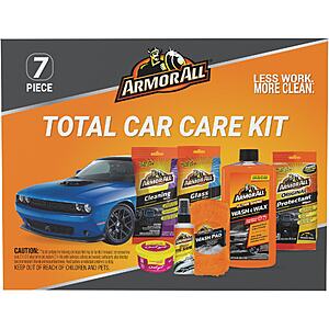 Lowes - Armor All Car Care Kit 7 -Count Liquid Car Exterior Cleaner | E304123800 - $10.04