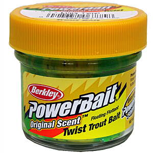 Berkley Trout Bait Twist 1.1 Oz. Dough Bait, Lime Twist $4.19