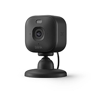 HomeDepot - Mini 2K+ (Newest Model)-Plug-In Security Camera-2K Video Resolution, Enhanced Audio, Motion Detection-(Black) - $15.99