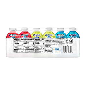 $6.98 WALMART Great Value 12 fl oz 18 Pack Zero Sports Drink - Variety Pack with No Added Colors
