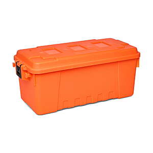 Plano Sportsman's Trunk, Blaze Orange, 17-Gallon Lockable Storage Box $18.09