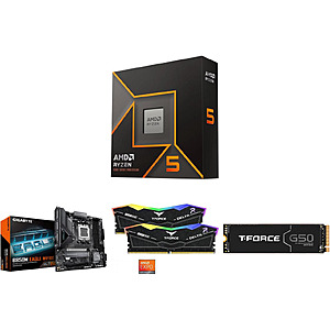 [Bundle] AMD Ryzen 5 9600X CPU + Gigabyte B850M Eagle WiFi 6E MB + 32GB DDR5 6000 RAM + 1TB NVMe SSD + Cooler Master AIO $781 + Free S/H