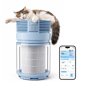 PETGUGU Air Purifiers for Home 360° Rotating Filter H13 HEPA Up to 2700 Ft² PM2.5 - $179.97