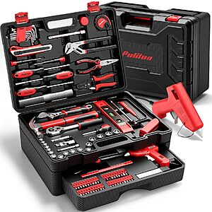 Amazon – PULITUO 378-Piece Home Repair Tool Kit - $55.99 w/ Code