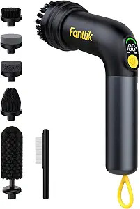 Fanttik G9 Handy Cordless Electric Spin Scrubber w/ 5 Brush Heads & LED Display $35.99 + Free Shipping