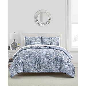 3-Piece Leah Damask Comforter Set (King) $21.99, 8-Piece Ameena Comforter Set (King) From $29.93 & More + Free Store Pickup at Macy's or Free Shipping on $39+