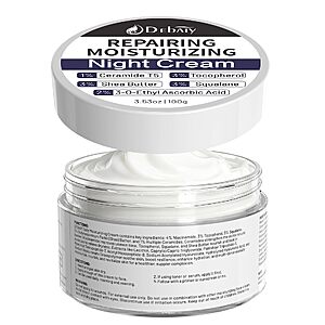 Night Cream Moisturizer Face with Vitamin C, Boosts Skin Barrier, 100g - $6.24 AC