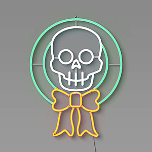 Hyde and EEK! Boutique LED Neon Halloween Skeleton $12 + Free Shipping