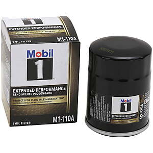 Mobil 1 Extended Performance M1-110A Oil Filter for Select Acura, Honda, Infiniti, Mazda, Nissan vehicles - $11.97