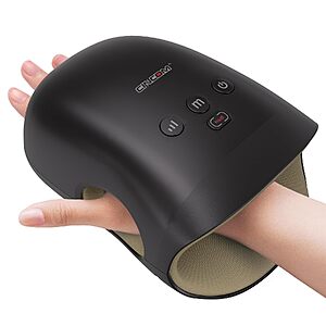 CINCOM Cordless Hand Massager w/ Heat & Compression (Various) $23.98 + Free Shipping w/ Prime or on $35+