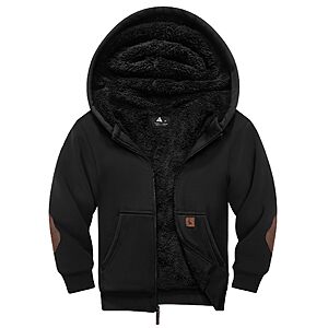 Wenttuo Boys Zip Up Hoodie Kid Hooded Jacket - $14.99 AC