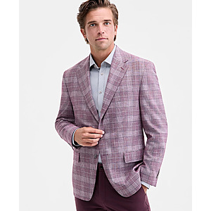 Michael Kors Men's Classic-Fit Plaid Sport Coat (Various) $49.99 + Free Shipping
