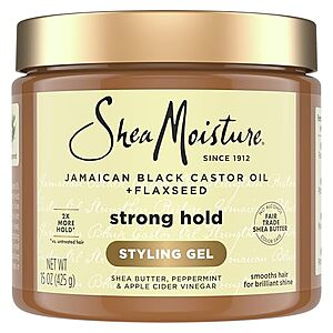 [SnS, AC] $2.33 | 15-Oz SheaMoisture Strong Hold Styling Gel (Jamaican Black Castor Oil + Flaxseed) at Amazon