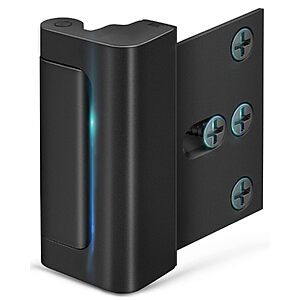 [Prime] EVERPLUS 3" Door Reinforcement Lock Latch w/ Child Safety (Black) $6.49 + Free Shipping