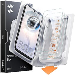 3-Pack SMARTDEVIL Samsung Galaxy 9H Tempered Glass Screen Protector (S26, S26+, S26 Ultra) $4.59 + Free Shipping w/ Prime or on $35+