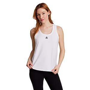 Reebok Women's Small Logo Rise Tank Top, Sizes XS-XXXL (Brilliant White) - $4.86