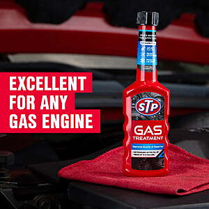 $2.97 get 75c Walmart Cash limit 5 STP Super Concentrated Gas Treatment 5.25 fl oz - Automotive Fuel Additive for Cars and Boats