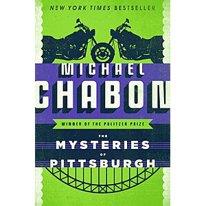 $2.99 | The Mysteries of Pittsburgh by Michael Chabon (Kindle ebook)