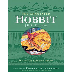 The Annotated Hobbit: Explore Middle-earth's origins with 150+ illustrations, expert notes, and the restored text of Tolkien's beloved fantasy classic.