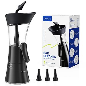 [Prime] Manual Ear Wax Removal Kit w/ One-Hand Operation (Black) $9.99 + Free Shipping