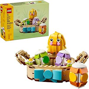 $11.99 | 216-Piece LEGO Seasonal: Easter - Easter Egg Basket (40863, 2026) at Amazon