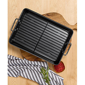 13" Arch Studio Carbon Steel Nonstick Roaster Or 10" Cast Iron Fry Pan  $11.99 + Free Pickup at Macys or Free Shipping on $39+