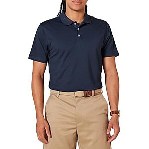 from $3.91* | Amazon Essentials Men's Moisture Wicking Golf Polo Shirt (various) at Amazon