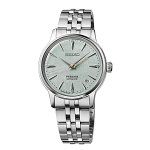 Seiko Presage Cocktail Time Automatic Watch - Stainless/Green Model: SRPL63 $367