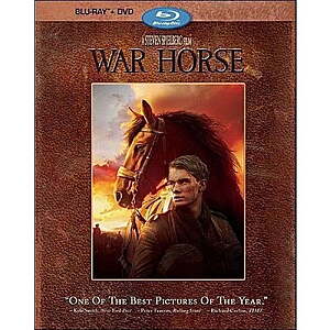 War Horse [BLU-RAY] + DVD $9.99 Walmart.com