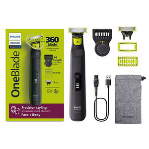 10/14 ONLY - Philips Norelco OneBlade 360 Pro Hybrid Face & Body Electric Trimmer - $47.99 + free shipping