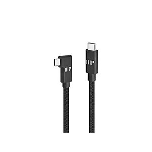 Monoprice USB4 20Gbps Cable / 3ft Black - 2 Pack $4.83