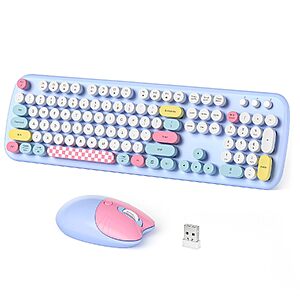 Dilter Full-Size Wireless Keyboard & Mouse Combo (Various Colors) $18.49 + Free Shipping w/ Prime or on $35+