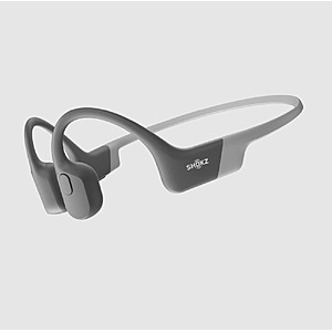 SHOKZ OpenRun Bone Conduction Open-Ear Bluetooth Sport Headphones (Grey + Standard) $65 + Free Shipping $64.98