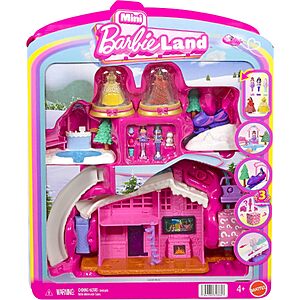 Barbie Mini BarbieLand Holiday Bundle w/ 5 Mini Dolls & 3 Snow Playsets $14.99 + Free Shipping w/ Prime or on $35+