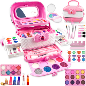 Adofi Kids Makeup Kit Toys for Girls, Play Real Makeup Girls Toys, Washable Make Up $21.99