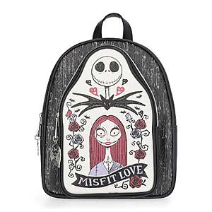 10" Disney Nightmare Before Christmas Misfit Love Mini Backpack (Black) $7.88 + Free Shipping w/ Walmart+ or on $35+