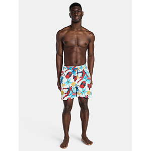 Marvel Deadpool Palms Men's and Big Men's Swim Trunks $3.95 YMMV
