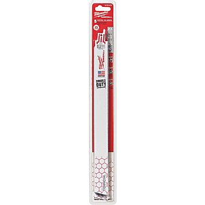 Milwaukee. 48-00-5791 Metal Cutting Reciprocating Saw Blade, 12 in