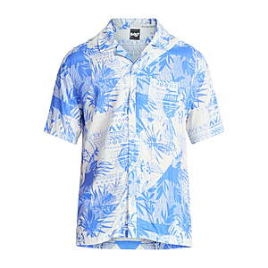 Bluey Men's Graphic Short-Sleeve Button-Up Shirt (Sm-3XL) $3.90 + Free Shipping w/ Walmart+ or on $35+