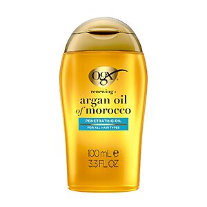 3.3-Oz OGX Renewing + Argan Oil of Morocco Penetrating Hair Oil $4.55 w/ S&S + Free Shipping w/ Prime or on $35+