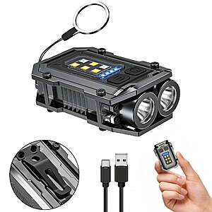 500-Lumen Daybetter LED Mini Rechargeable Flashlight w/ Magnetic Base & Clip $9.99 + Free Shipping w/ Walmart+ or on $35+