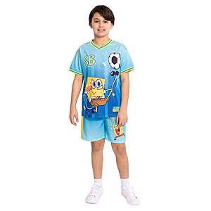 Graphic Soccer Jersey and Shorts Set, 2-Piece: SpongeBob or Masters of the Universe