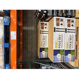 [Costco Members] - In Store Only - Excello Global Products 10 ft. String Light Pole, 2-pack [YMMV]  $49.97