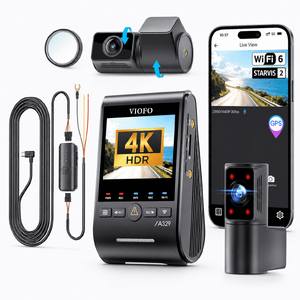 Bundle: VIOFO A329S 3CH Dash Cam + HK6 Hardwire Kit $399.99