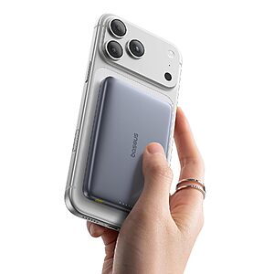 [Prime] 10000mAh Baseus Picogo Qi2 MagSafe Power Bank w/ 15W Wireless & 27W USB-C Fast Charging (Grey) $25.99 + Free Shipping