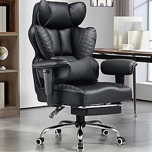 $149.99* | GTPLAYER Big & Tall Ergonomic Gaming/Office Chair w/ Footrest & Reclining Back at Amazon