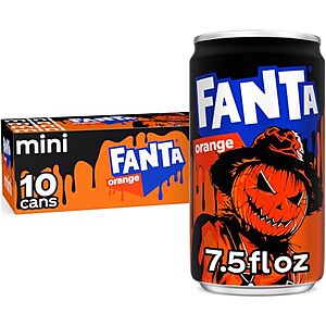 [SnS, AC] $2.79 | 10-Pack 7.5-Oz Fanta Orange & More at Amazon