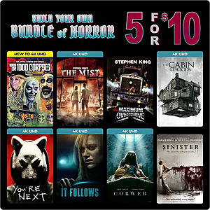 Fanflix: Build Own Bundle of Horror 5 for $10