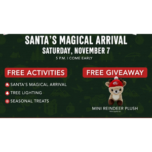 Bass Pro Giveaway 11/7: Reindeer Plush, Seasonal Treats