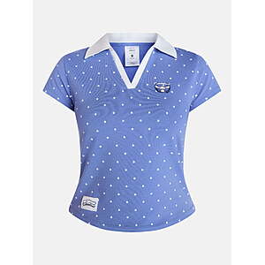 Sanrio Cinnamoroll Women's Graphic Polo Shirt $2.63